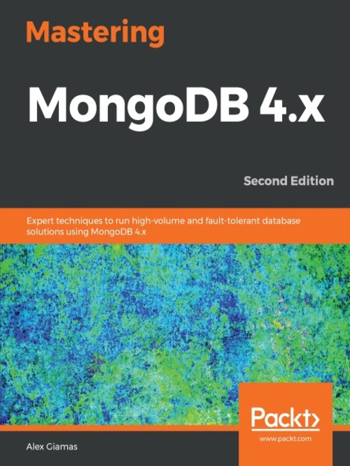 Cover image for Mastering MongoDB 4.x